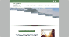Desktop Screenshot of coastlinemarineservice.com